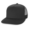 Black Camaro Flat Peak Trucker Caps